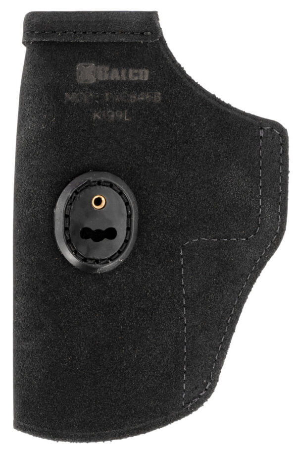Galco TUC846B Tuck-N-Go 2.0 IWB Black Leather UniClip/Stealth Clip Fits HK USP/Walther PPQ M2 Ambidextrous