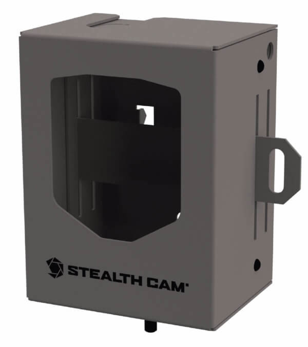 Stealth Cam STCBBLG Bear Security Box Fits G/G Pro/DS4K Camera Series Large Gray Powder Coated Steel