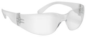 Walker’s GWPWRSGLCL Sport Glasses Clearview Adult Clear Lens Polycarbonate Clear Frame