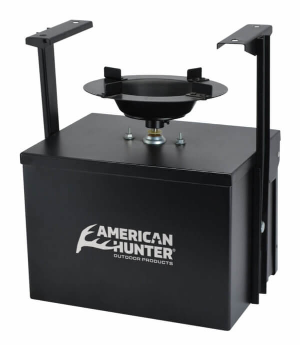 American Hunter AHSLR Power Solar Panel Fits XD-Pro/XDE-Pro/Econ Feeder Kits 6V Internal Rechargeable Li-ion Battery Black