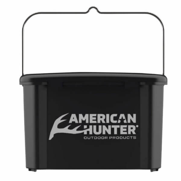 American Hunter AHNFECON Nesting Hopper w/Econ Feeder Kit Collapsible 16 Programs 1-30 Seconds Duration 5 Gallon Capacity Black