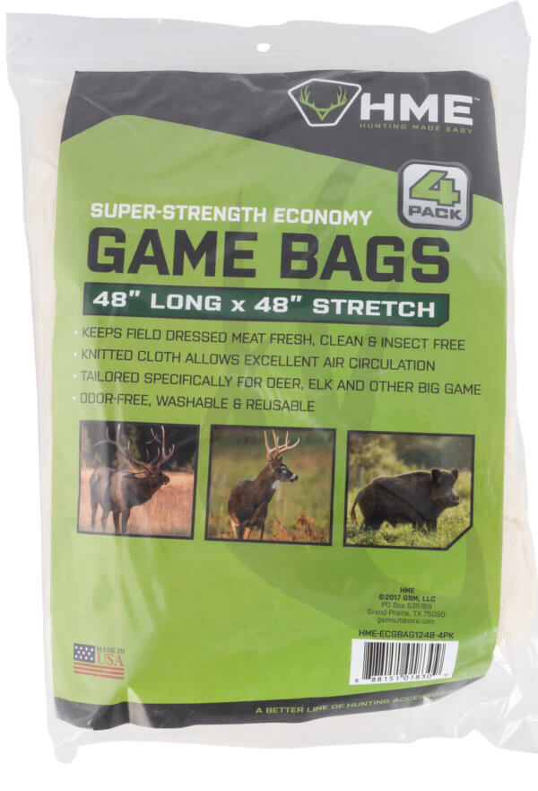 HME HMEECGBAG12 Econ Game Bag 12″ x 48″ 4 Pack