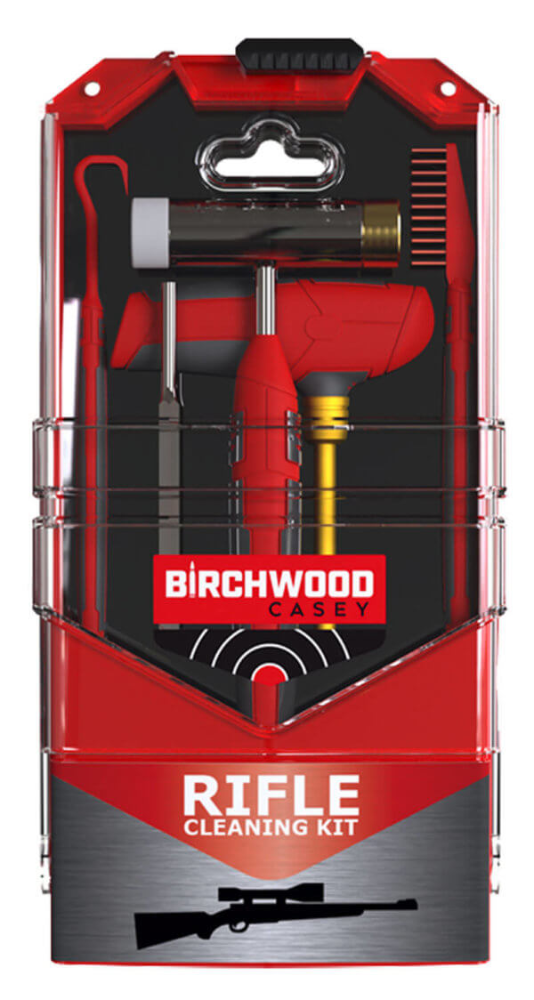 Birchwood Casey ARCLNKIT AR-15 Cleaning Kit 18 Pieces Black/Red