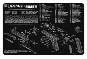 TekMat TEKR17SWMPCA S&W M&P Cutaway Cleaning Mat 11″ x 17″