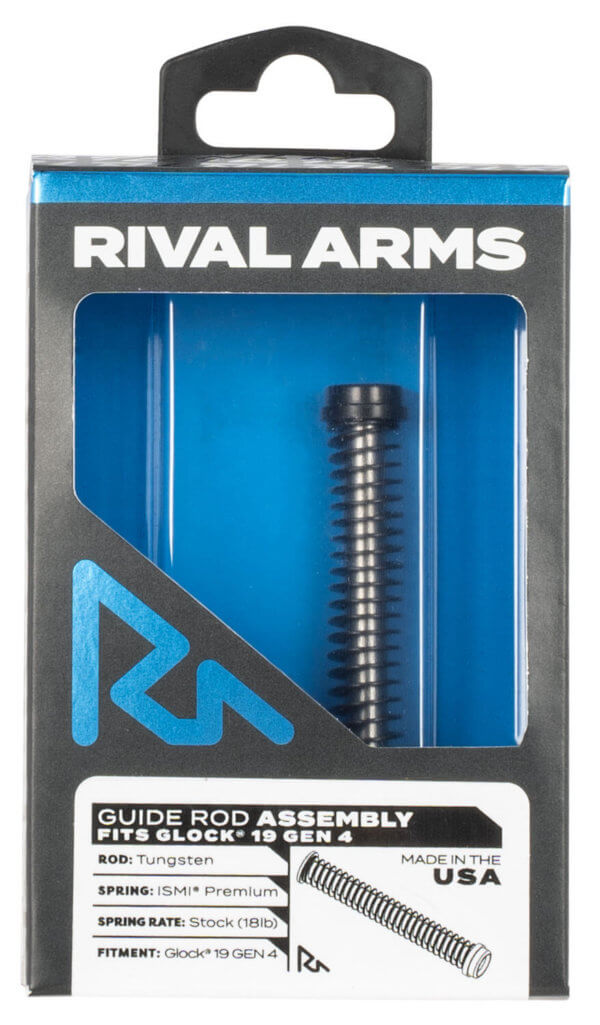 Rival Arms RA50G201T Guide Rod Assembly Tungsten for Glock 19 Gen3