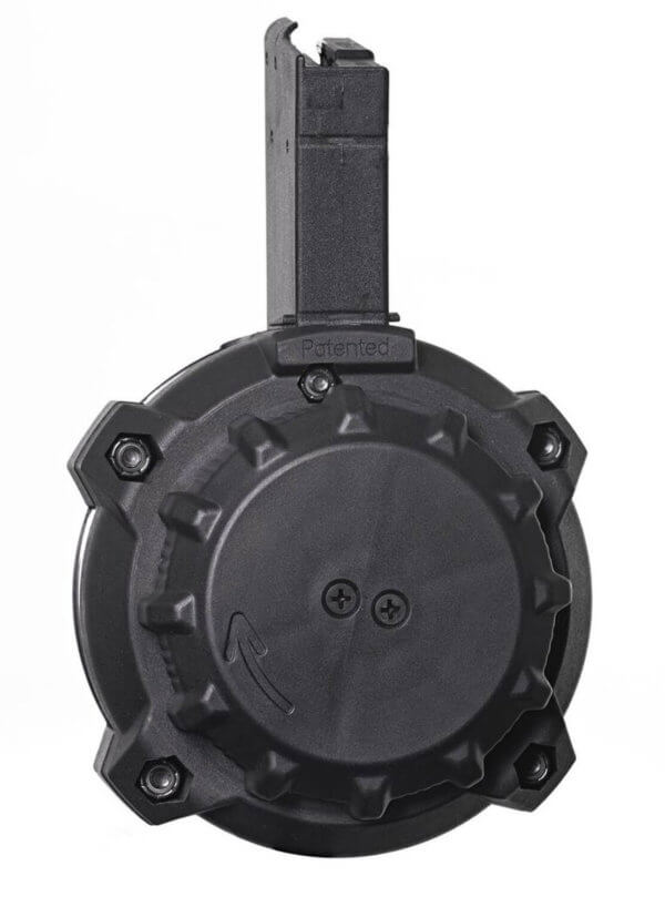 ProMag DRMA24 Standard Black Drum with Capacity Window 65rd for 223 Rem 5.56x45mm NATO AR-15