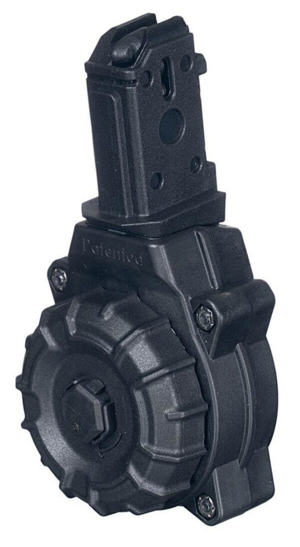 ProMag DRMA27 Standard Black Drum 30rd for 9mm Luger Glock 17/19