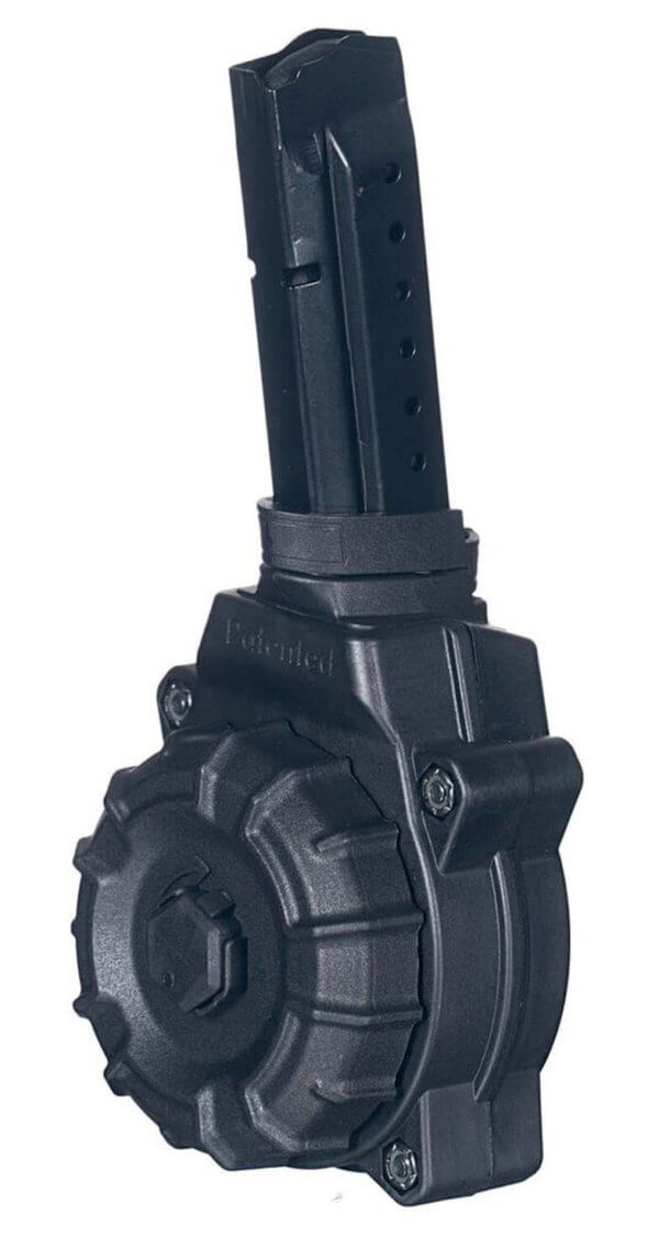 ProMag DRMA27 Standard Black Drum 30rd for 9mm Luger Glock 17/19