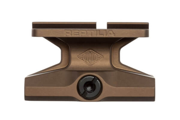 REPTILLALLC 100027 Dot Mount Lower 1/3 Co-Witness for Aimpoint Acro Flat Dark Earth Anodized