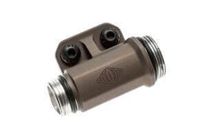 REPTILLALLC 100027 Dot Mount Lower 1/3 Co-Witness for Aimpoint Acro Flat Dark Earth Anodized