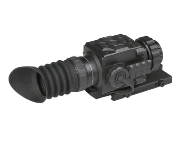 AGM Global Vision 3083455004SE21 Secutor TS25-384 Thermal Rifle Scope Black 1.2x 25mm Multi Reticle 384×288 50Hz Resolution Zoom Digital 1x/2x/4x/PIP Features Rangefinder