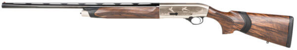 Beretta USA J40AN26 A400 Upland 20 Gauge 26 Black Barrel 3″ 2+1  Nickel Engraved Metal  Xtra Grain Walnut Kick-Off Stock”