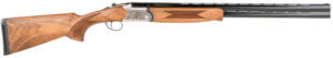 TriStar 33106 Trinity O/U 16 Gauge 28″ 2rd 2.75″ Silver Engraved with 24K Gold Inlay Rec Turkish Walnut Stock Right Hand (Full Size) Includes 5 MobilChoke