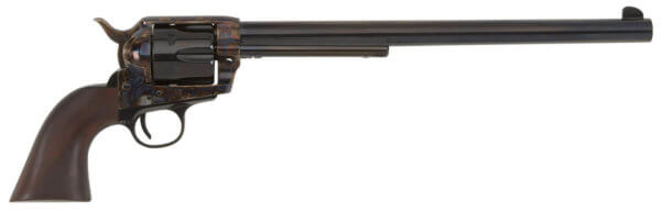 Pietta HF45CHS12NM 1873 GW2 Buntline 45 Colt (LC) 6 Shot 12″ Blued Steel Barrel & Cylinder Deep Color Case Hardened Steel Frame Walnut Grip