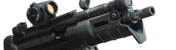 Magpul MAG1048-BLK MOE SL Handguard made of Polymer with Black Finish for HK SP89 MP5K