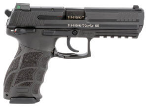 HK 81000124 P30 V3 9mm Luger 3.85″ 17+1 Black Polymer Frame Black Interchangeable Backstrap Grip
