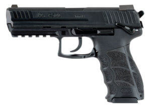 HK 81000119 P30L V3 9mm Luger 4.45″ 17+1 Black Polymer Frame Black Interchangeable Backstrap Grip