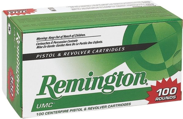 Remington Ammunition 23753 UMC Value Pack 9mm Luger 115 gr Jacketed Hollow Point (JHP) 100rd Box