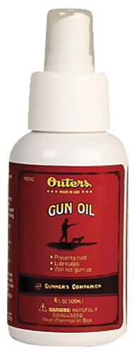 Outers 42042 Gun Oil  Cleans  Lubricates  Protects 4 oz Pump Spray