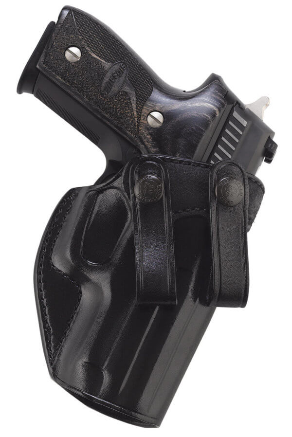 Comp-Tac C241GL061RBKN International OWB Black Kydex Belt Slide/Paddle Compatible w/ Glock 34/35 Gen3-4 Belt 1.50″ – 2.25″ Wide Right Hand