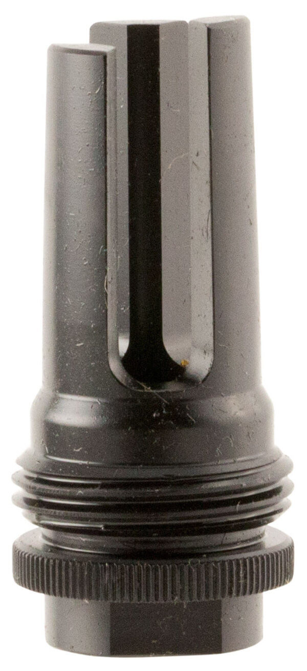SilencerCo AC1562 ASR Flash Hider Black Steel with 1/2-36 tpi Threads for 9mm”