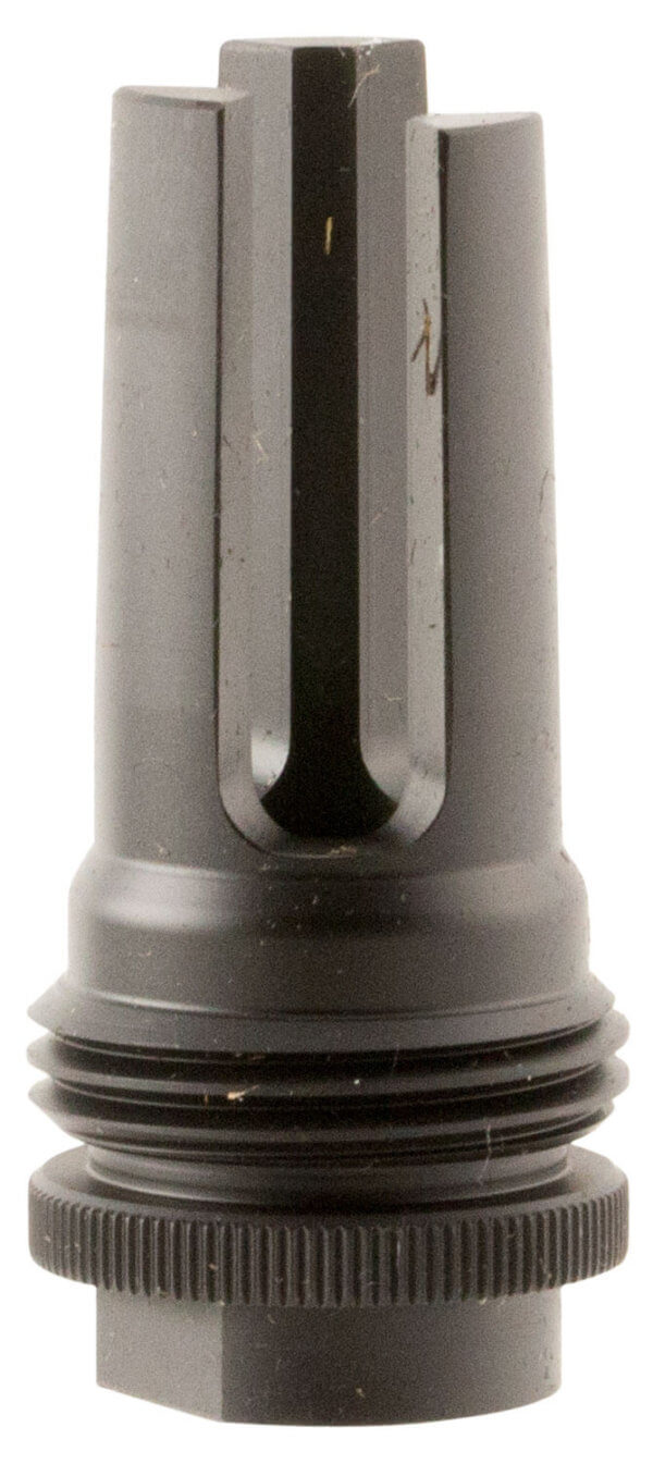 SilencerCo AC1557 ASR Muzzle Brake Black Steel with 5/8-32 tpi Threads for 458 Cal”