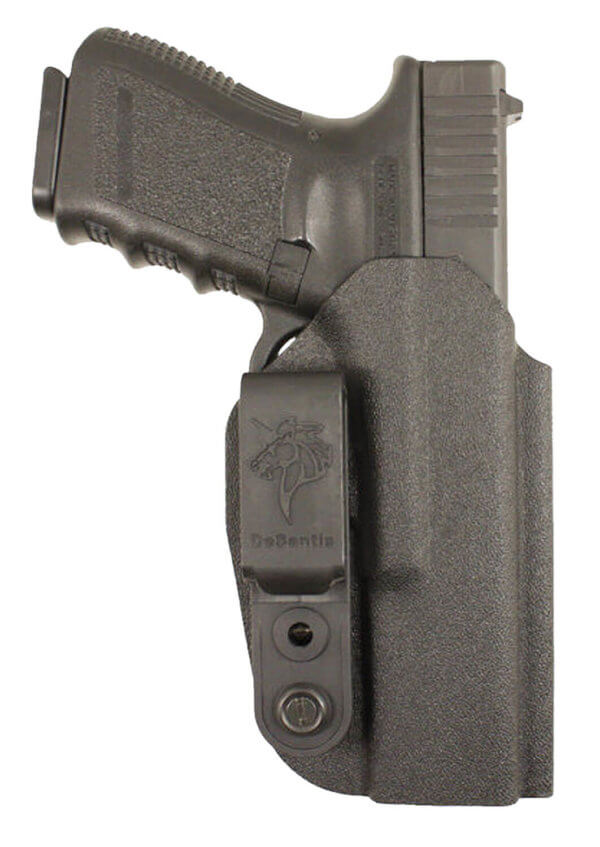 DeSantis Gunhide 137KJ0CZ0 Slim-Tuk IWB Black Kydex Belt Clip Fits Glock 43 w/Streamlight TLR6 Right Hand