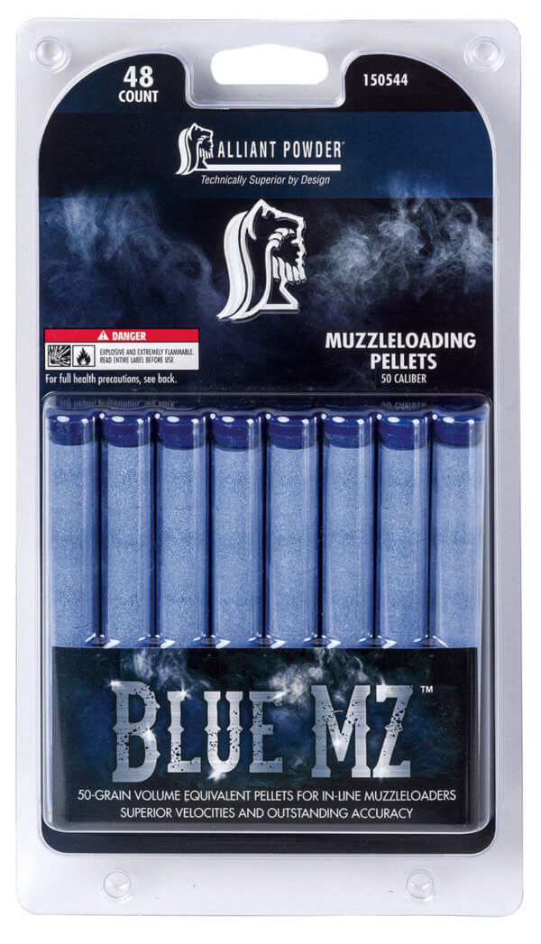 Alliant Powder BLUEMZ Muzzleloader Powder Blue MZ Muzzleloader 50 gr 48 Per Pkg