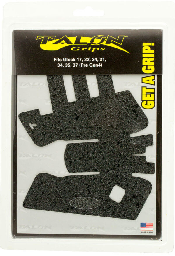 Talon Grips 103R Adhesive Grip Textured Black Rubber for Glock 1722243134353747 Gen3