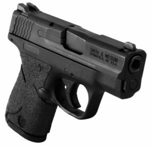 Talon Grips 703R Adhesive Grip  Textured Black Rubber S&W M&P 22 9 357 40 with Small Backstrap