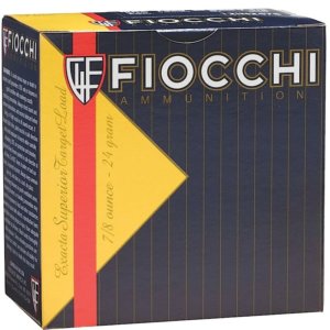 Fiocchi 1278OZ8 Exacta Target Low Recoil Trainer 12 Gauge 2.75″ 7/8 oz 1200 fps 8 Shot 25rd Box