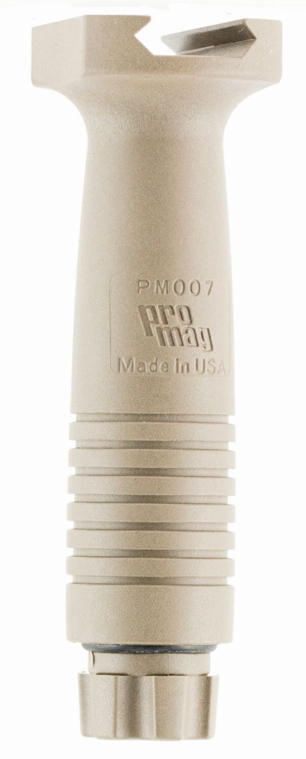 ProMag PM007FDE Vertical Foregrip Swiss Pattern AR-15 M16 Flat Dark Earth Polymer