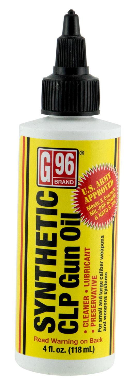 G96 1054 Gun Oil  Cleans  Lubricates  Prevents Rust & Corrosion 4 oz Squeeze Bottle
