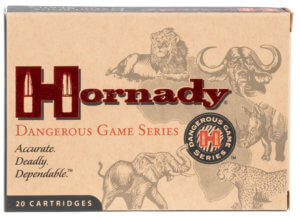 Hornady 8242 Dangerous Game 450-400 Nitro Express 400 gr Dangerous Game Solid 20 Rd Box / 6 Cs