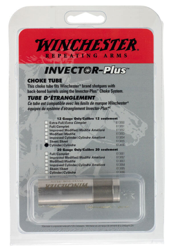Winchester Repeating Arms 613050 Invector Plus 12 Gauge Extra Full 17-4 Stainless Steel Black