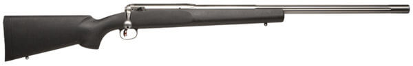 Savage Arms 18146 12 LRPV 204 Ruger Caliber with 1rd Capacity  26 1:12″ Twist Barrel  Matte Stainless Metal Finish & Matte Black Fixed HS Precision with V-Block Stock Right Hand (Full Size)”