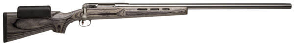 Savage Arms 18890 12 F/TR 223 Rem Caliber with 1rd Capacity  30 1:7″ Twist Barrel  Matte Stainless Metal Finish & Gray Laminate Stock Right Hand (Full Size)”
