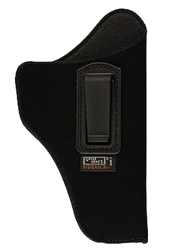 Uncle Mike’s 76102 Inside The Pants Holster IWB Size 10 Black Suede Like Belt Clip Fits 22-25 Cal Small Autos Left Hand
