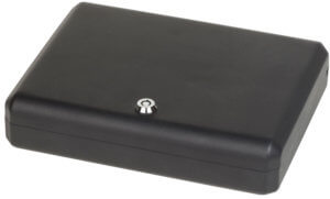 SnapSafe 75431 Drop Box Keypad Vault Keypad/Key Entry Black Steel Holds 1 Handgun 13.50 H x 7.50″ W x 3.60″ D”