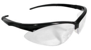 Radians OB120CS Outback Shooting Glasses Adult Smoke Gray Lens Anti-Fog Black Frame