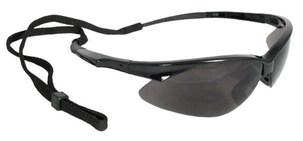 Radians OB120CS Outback Shooting Glasses Adult Smoke Gray Lens Anti-Fog Black Frame