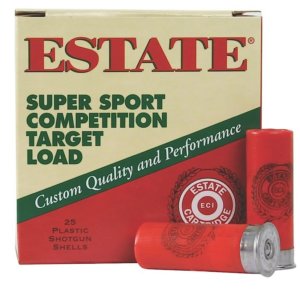Estate Cartridge SS12L75 Super Sport Target 12 Gauge 2.75″ 1 1/8 oz 7.5 Shot 25rd Box