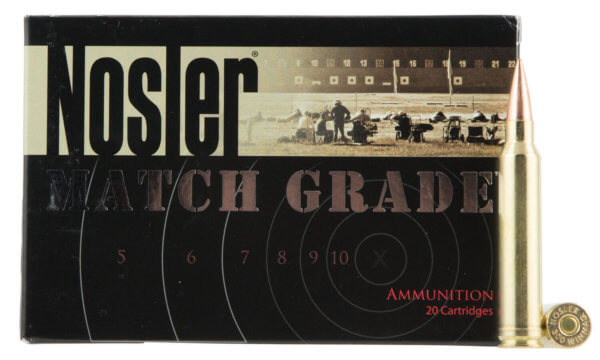 Nosler 60158 Match Grade RDF Target 300 Win Mag 210 gr RDF Hollow Point Boat-Tail (RDFHPBT) 20rd Box