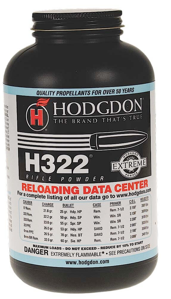 Hodgdon 41981 Extreme H4198 Smokeless Rifle Powder 1 lb
