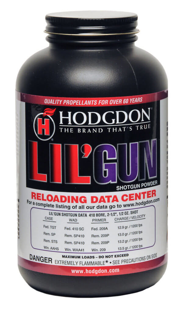 Hodgdon LIL1 Lil’Gun  Smokeless Pistol/Shotgun Multi-Caliber 1 lb