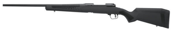 Savage Arms 57042 110 Hunter 300 Win Mag 3+1 24  Matte Black Metal  Gray Fixed AccuStock with Accufit”