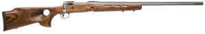 Savage Arms 18466 12 Varminter Low Profile 204 Ruger Caliber with 4+1 Capacity  26 1:12″ Twist Barrel  Matte Stainless Metal Finish & Satin Brown Laminate Stock Right Hand (Full Size) Includes Detachable Box Magazine”