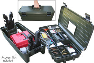 MTM Case-Gard RBMC-11 Shooting Range Box Forest Green Plastic 25″ x 11.50″ x 8.75″