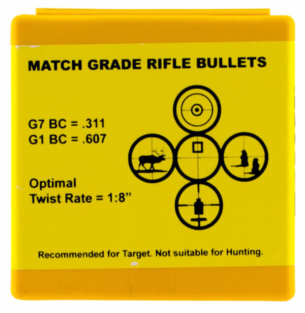 Berger Bullets 26414 Target6.5mm .264 140 GR Hybrid 100 Box