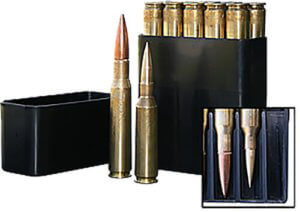MTM Case-Gard BMG1040 Slip-Top Ammo Box Multi-Caliber Rifle Black Polypropylene 10rd